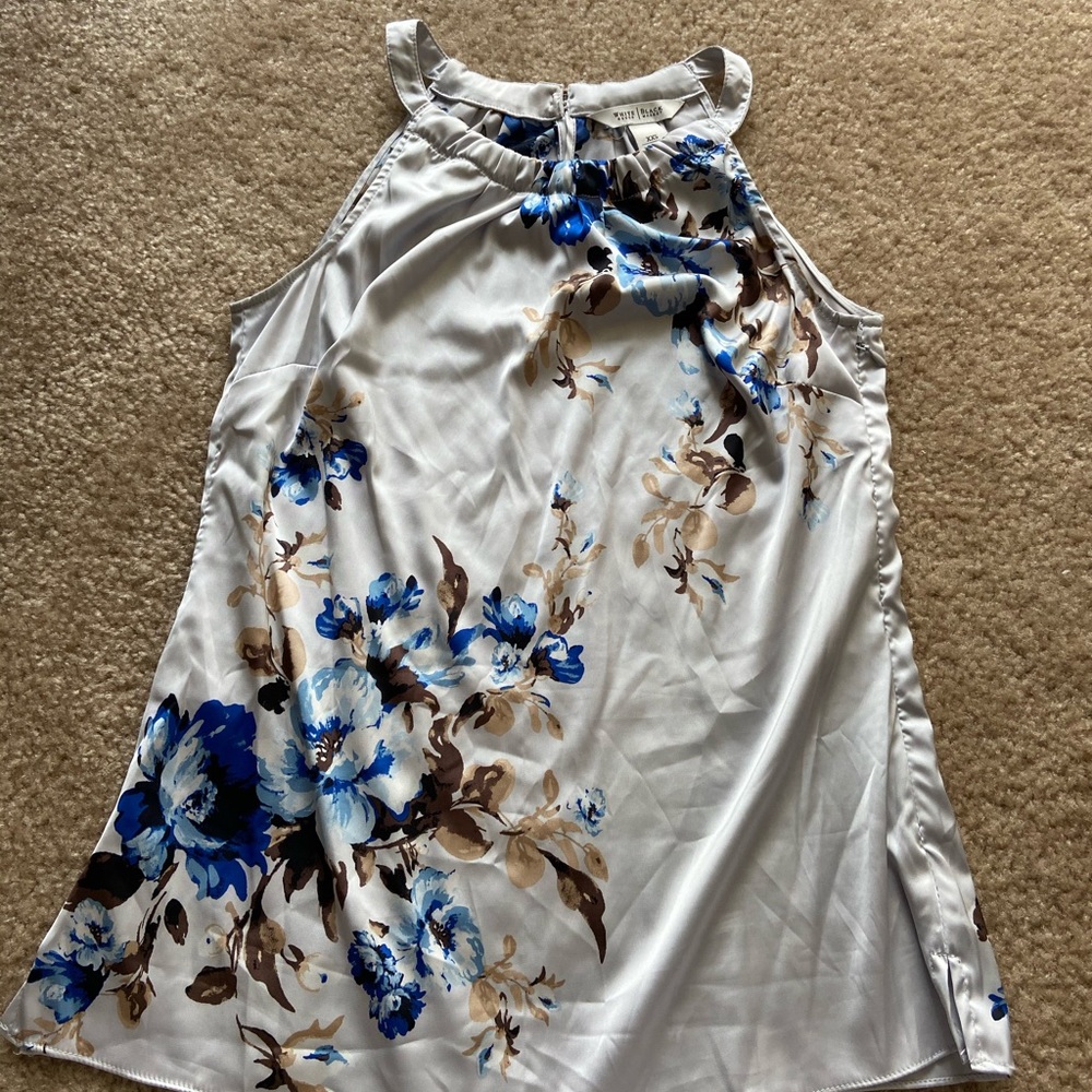 White House Black Market silky top